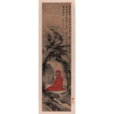 达摩面壁图