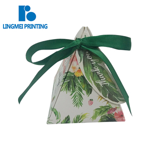 High Quality fashion favors candy paper box custom gift box wedding favor box