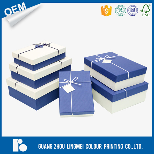 Luxury custom logo multi color box gift packaging gift box cardboard