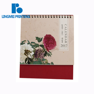 2019 Christmas gift custom table calendar desk stand calendar wholesale