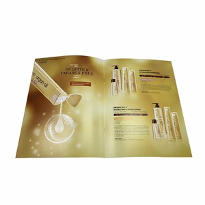 OEM & OEM manufacturers factory price cosmetic catalog book glossy magazine printing