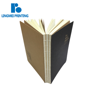 China manufacturer custom printed promotional perfect binding notebook