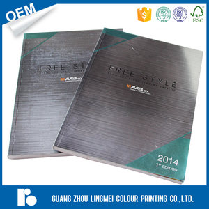 Wholesale cheap custom logo printed glossy low cost cheap brochure magazine catalog printing