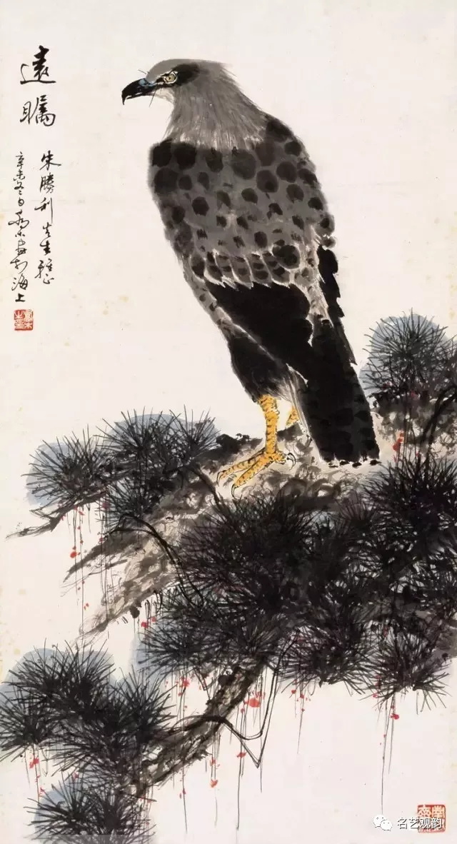 古今30位大师画笔下的"鹰"姿勃发!